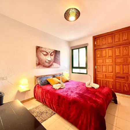 Apartamento Con Vistas A La Piscina, Wifi, A 300m De La Playa En Tenerife Sur